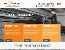 Tablet Screenshot of e-bigprint.ro
